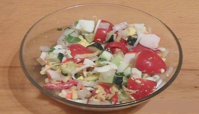летний салат готов