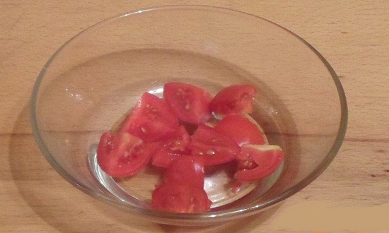 помидоры кусочками