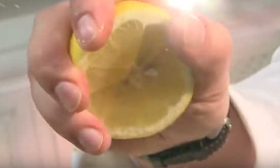 лимонный сок через сито