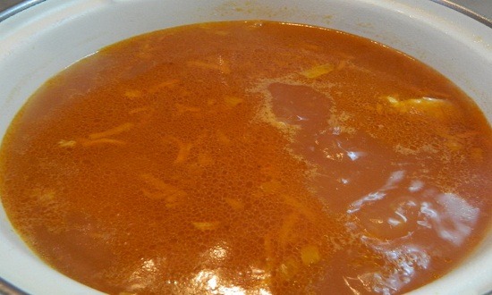 переложить зажарку в суп