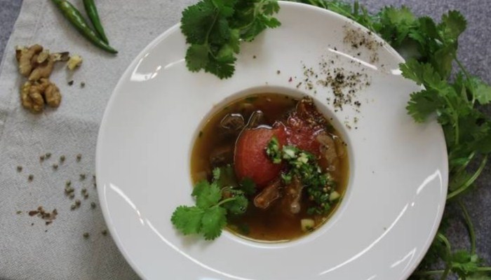 Ароматный суп «Харчо» с бараниной