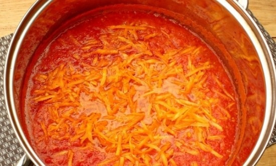 добавить в томат морковь