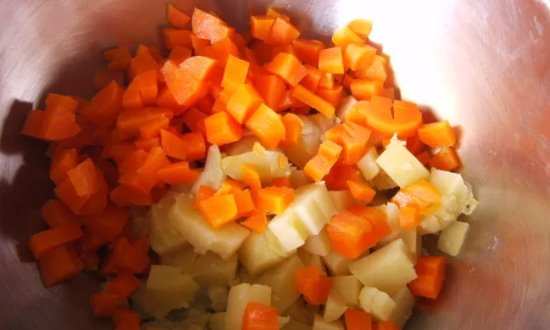 морковь и картошка