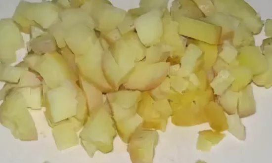 Режем картофель