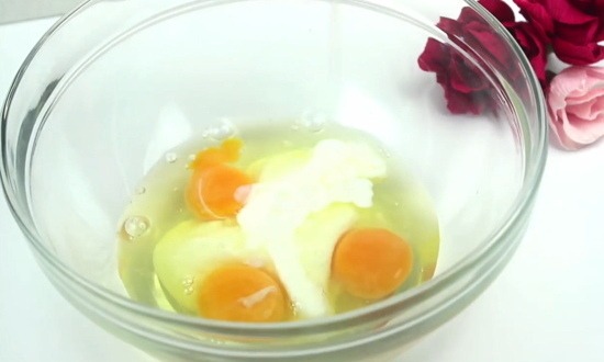 яйца и кефир