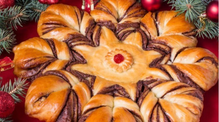 Пирог «Рождественская звезда»