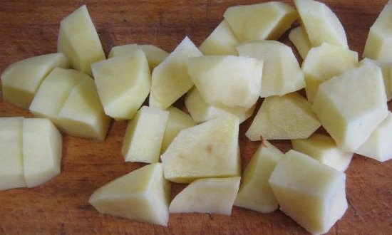 Режем картофель