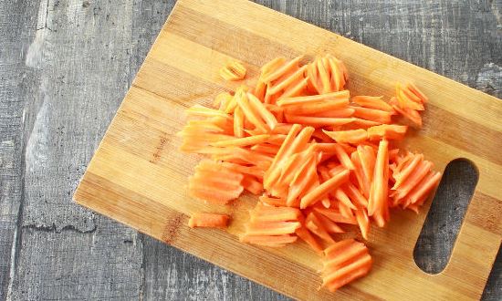 трем морковь