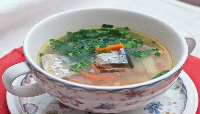 Суп из сайры — интересные и простые рецепты приготовления супа из консервированной сайры