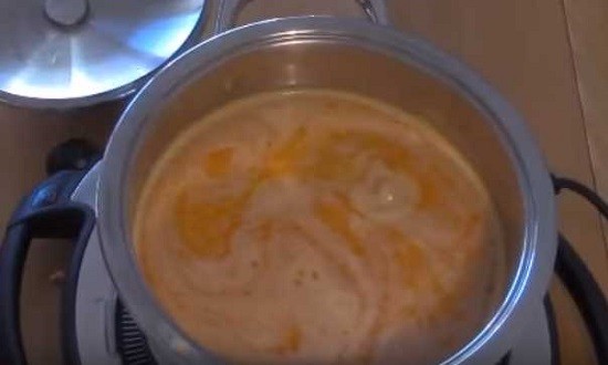 добавить сливки в суп