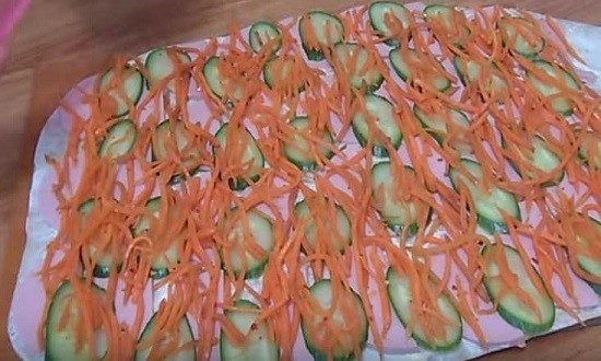 колбаса огурец морковь 