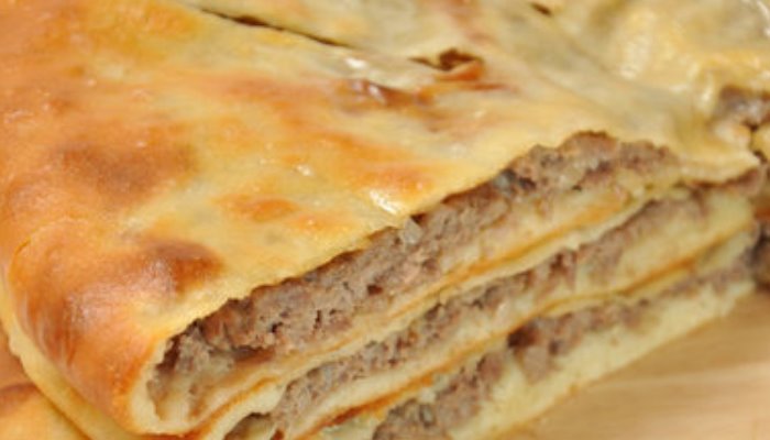 Фыдджин (осетинский пирог с мясом)