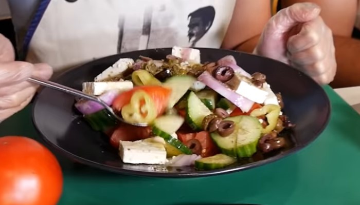 Салат вкусная Греция