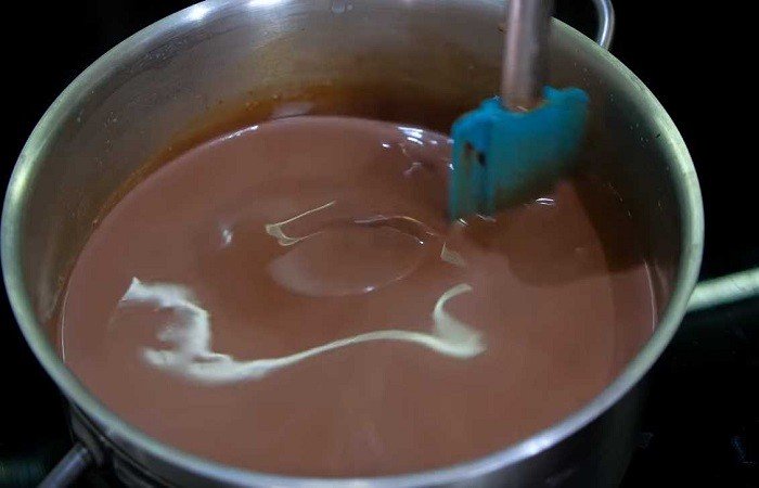 молочная какао паста