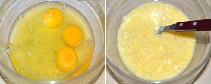 яйца в миске