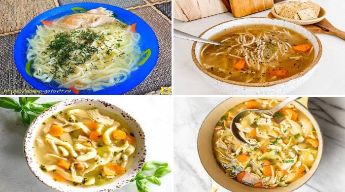 Суп с домашней лапшой и курицей — самый вкусный пошаговый рецепт