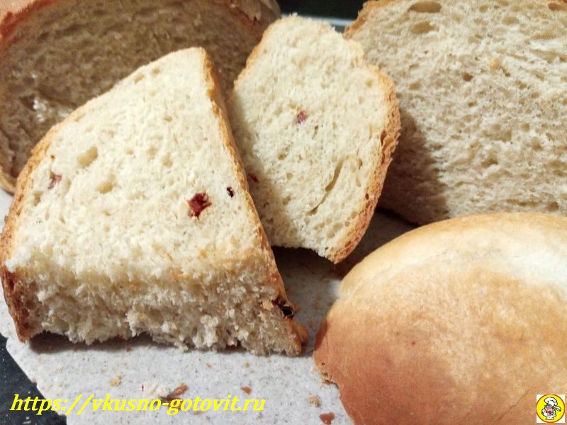 Деревенский домашний хлеб в духовке