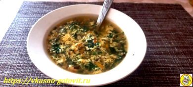 Суп из крапивы с яйцом и картофелем – вкусный рецепт зелёного супа